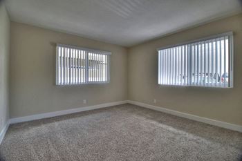 Window coverings in room